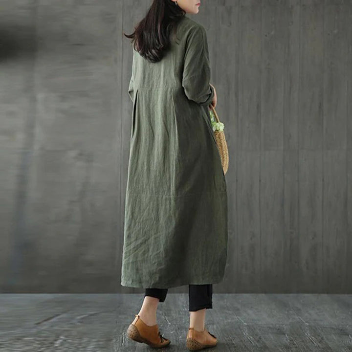 JACINTA - Oversized lente jurk